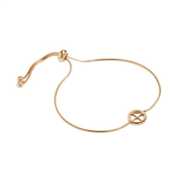 Bijou Acier Or Rose