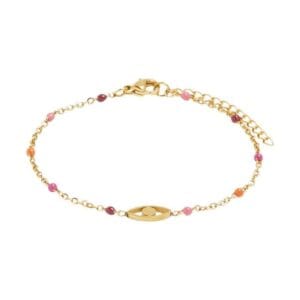 Bijou Acier Multicolore Vif