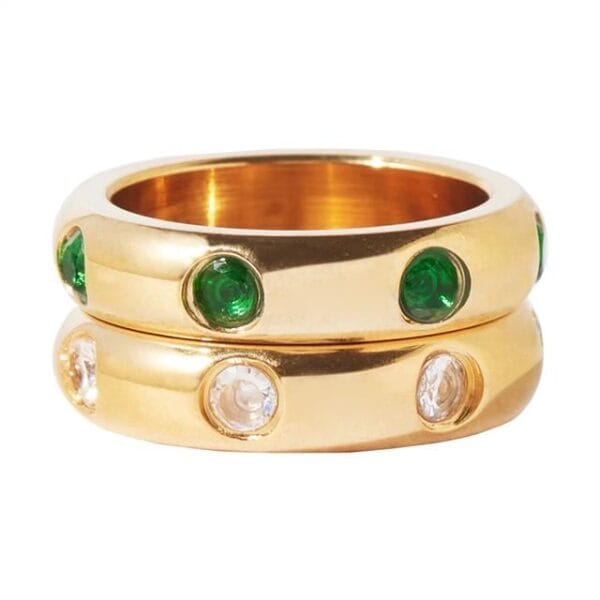 Bijou Acier Vert