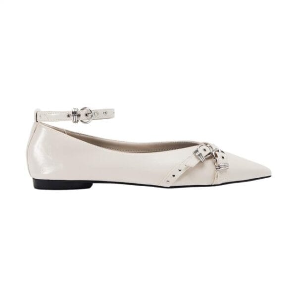 Chaussure Blanc Cassé