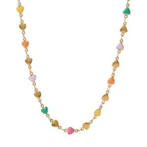 Bijou Acier Multicolore Vif