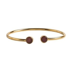 Bijou Acier Marron