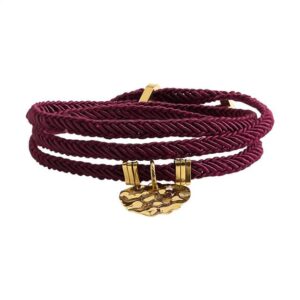 Bijou Acier Bordeaux